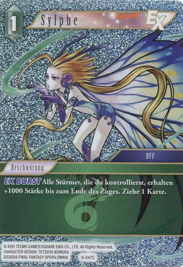 Final Fantasy Opus 9-047 C Sylphe Wind