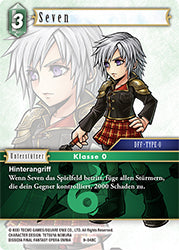 Final Fantasy Opus 9-048 C Seven Wind