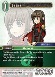 Final Fantasy Opus 9-052 C Deuce Wind