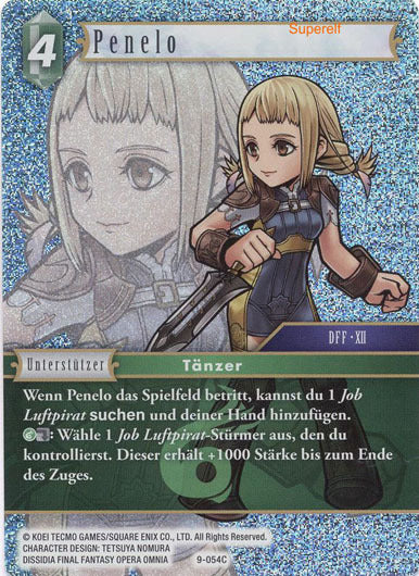 Final Fantasy Opus 9-054 C Penelo Wind