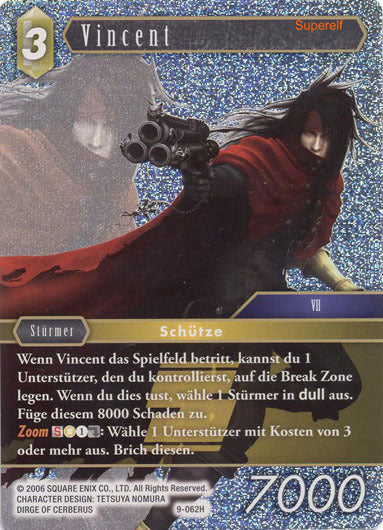 Final Fantasy Opus 9-062 H Vincent Erde