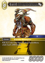 Final Fantasy Opus 9-064 C Garif Erde
