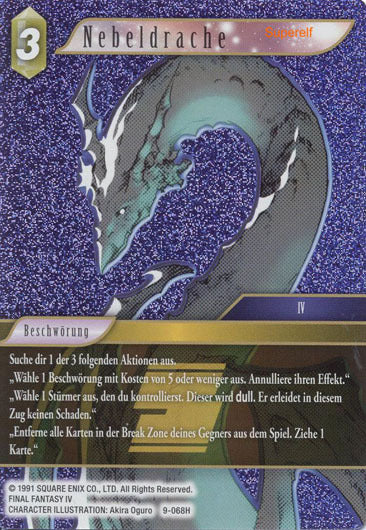 Final Fantasy Opus 9-068 H Nebeldrache Erde
