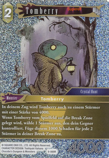 Final Fantasy Opus 9-069 R Tomberry Erde