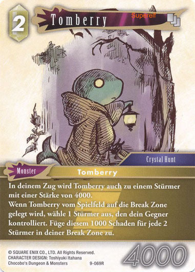Final Fantasy Opus 9-069 R Tomberry Erde