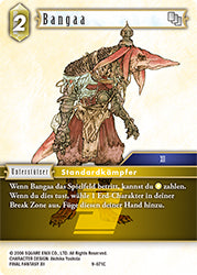 Final Fantasy Opus 9-071 C Bangaa Erde