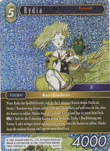 Final Fantasy Opus 9-077 L Rydia Erde