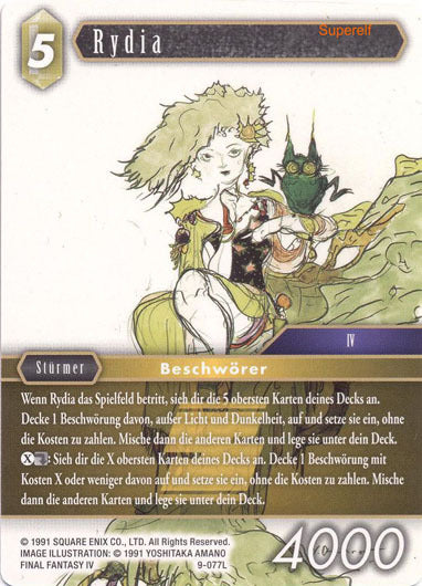 Final Fantasy Opus 9-077 L Rydia Erde
