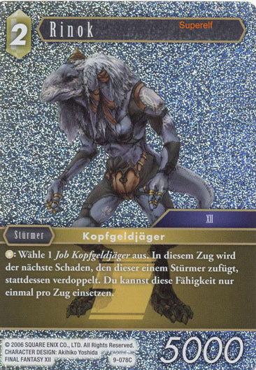 Final Fantasy Opus 9-078 C Rinok Erde