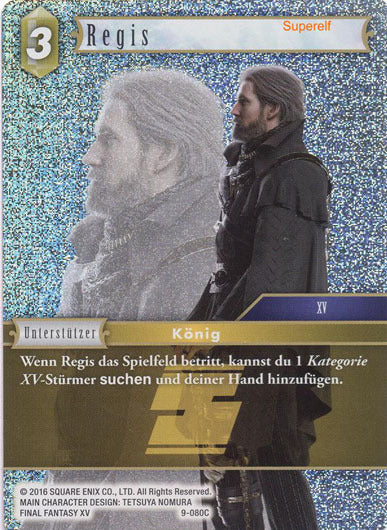 Final Fantasy Opus 9-080 C Regis Erde