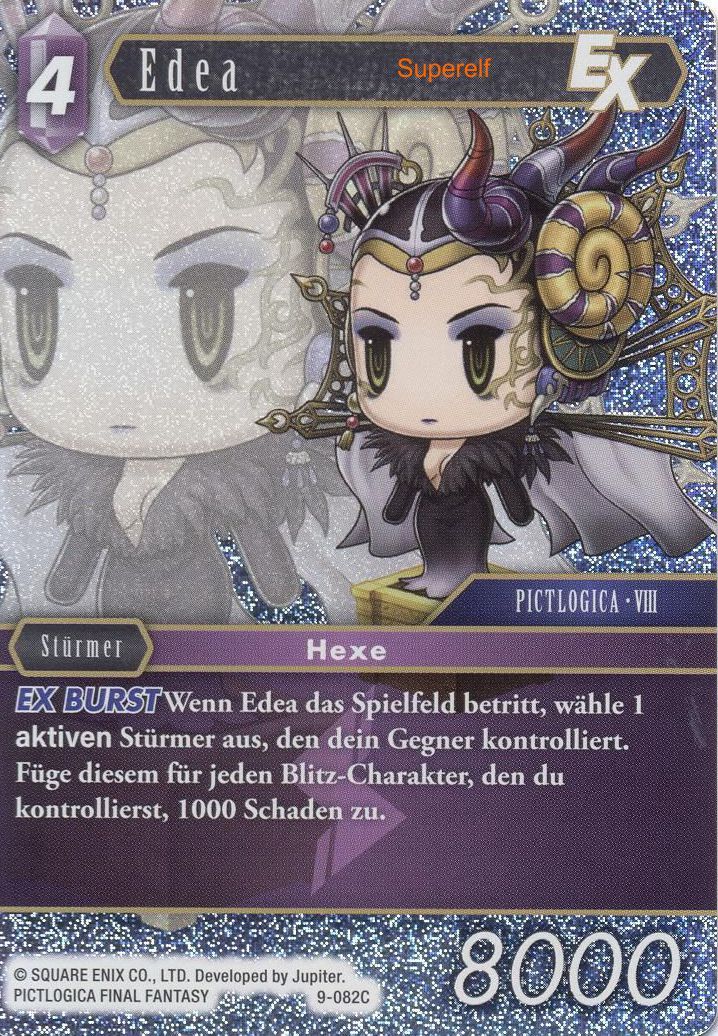 Final Fantasy Opus 9-082 C Edea Blitz