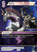 Final Fantasy Opus 9-083 C Odin Blitz
