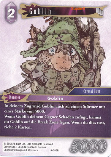 Final Fantasy Opus 9-086 R Goblin Blitz