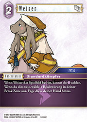 Final Fantasy Opus 9-090 C WEiser Blitz