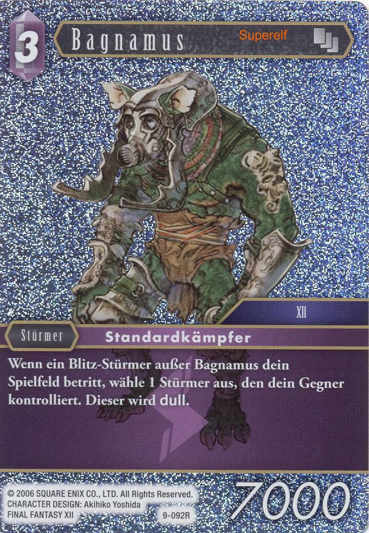 Final Fantasy Opus 9-092 R Bagnamus Blitz