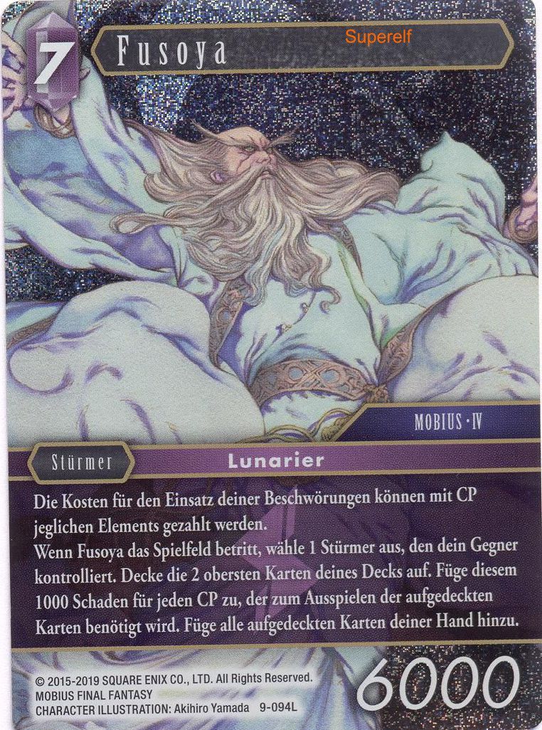 Final Fantasy Opus 9-094 L Fusoya Blitz
