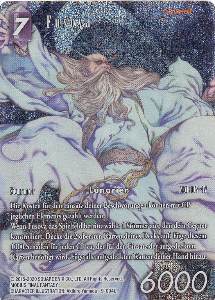 Final Fantasy 9-094L Fusoya Full Art Premium - Legacy Karte aus OPUS 13