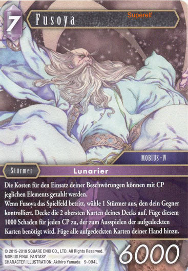 Final Fantasy Opus 9-094 L Fusoya Blitz