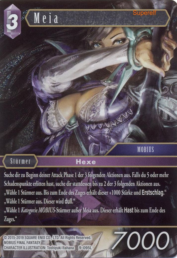 Final Fantasy Opus 9-095 L Meia Blitz