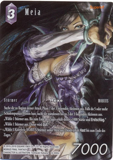 Final Fantasy Opus 9-095 L Meia Blitz