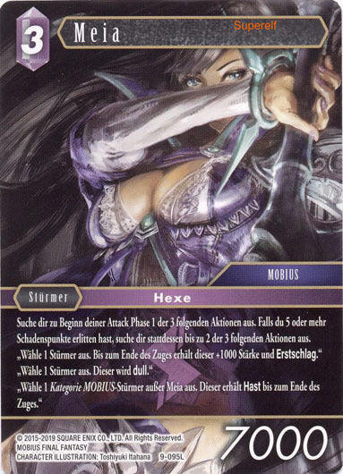 Final Fantasy Opus 9-095 L Meia Blitz
