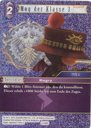 Final Fantasy Opus 9-096 R Mog der Klasse 3 Blitz