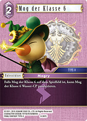 Final Fantasy Opus 9-097 C Mog der Klasse 6 Blitz