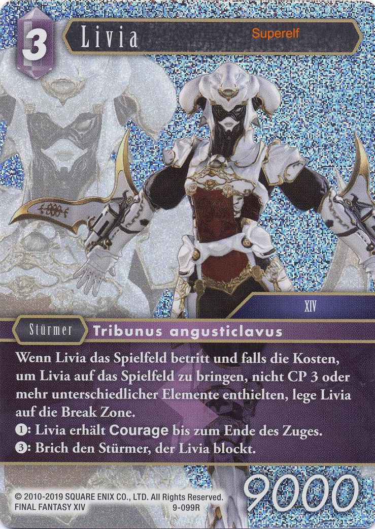 Final Fantasy Opus 9-099 R Livia Blitz