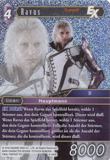 Final Fantasy Opus 9-100 R Ravus Blitz