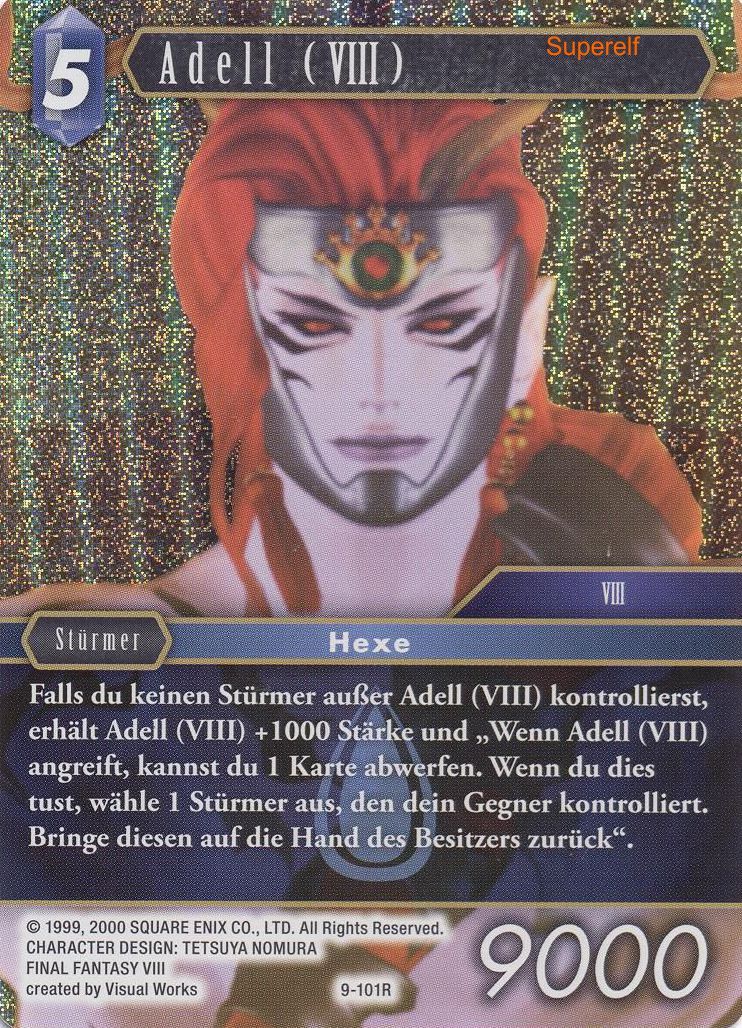 Final Fantasy Opus 9-101 R Adell (VIII) Wasser