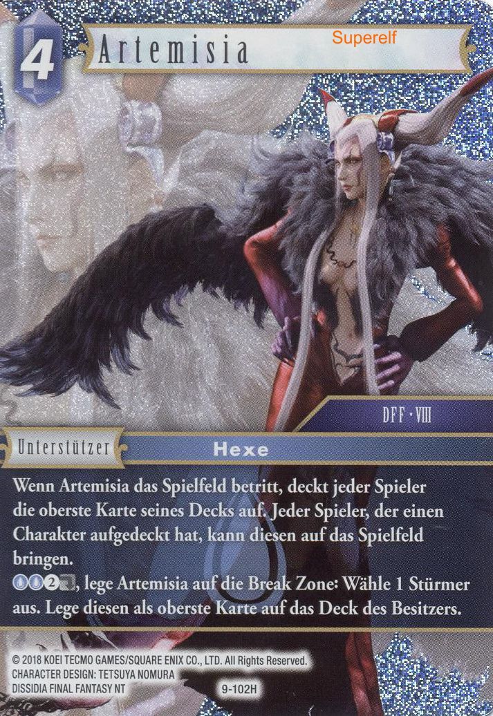 Final Fantasy Opus 9-102 H Artemisia Wasser