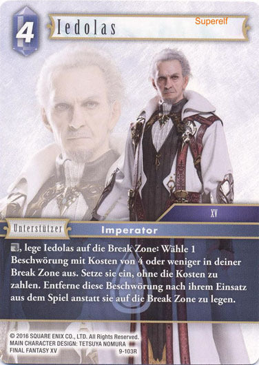 Final Fantasy Opus 9-103 R Iedolas Wasser