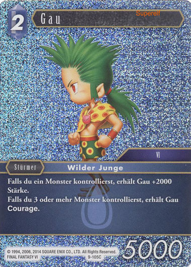 Final Fantasy Opus 9-105 C Gau Wasser