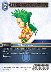 Final Fantasy Opus 9-105 C Gau Wasser