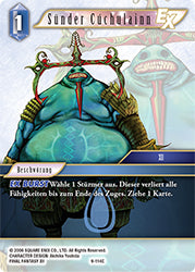 Final Fantasy Opus 9-114 C Sünder Cuchulainn Wasser