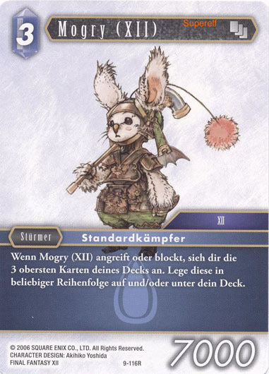 Final Fantasy Opus 9-116 R Mogry (XII) Wasser