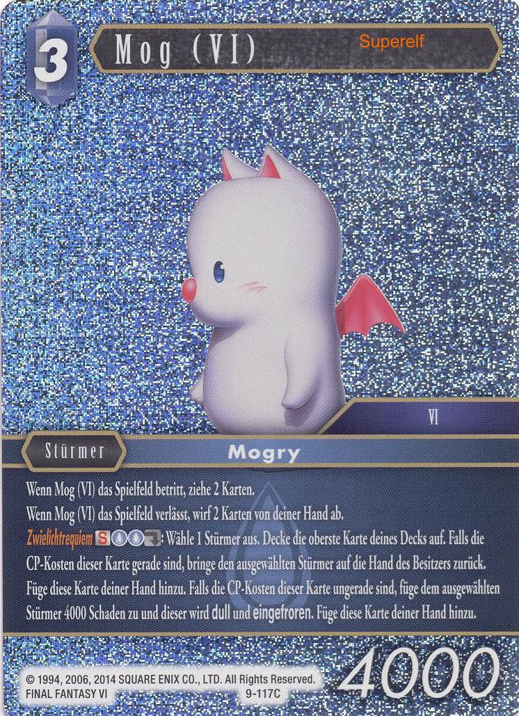 Final Fantasy Opus 9-117 C Mog (VI) Wasser
