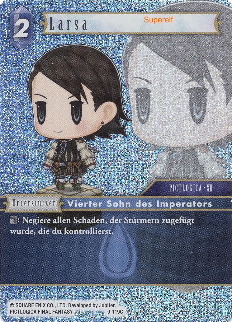 Final Fantasy Opus 9-119 C Larsa Wasser