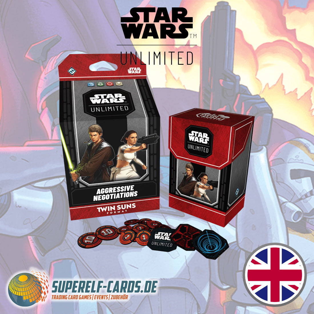 Star Wars: Unlimited - Twin Suns Deck DE / EN