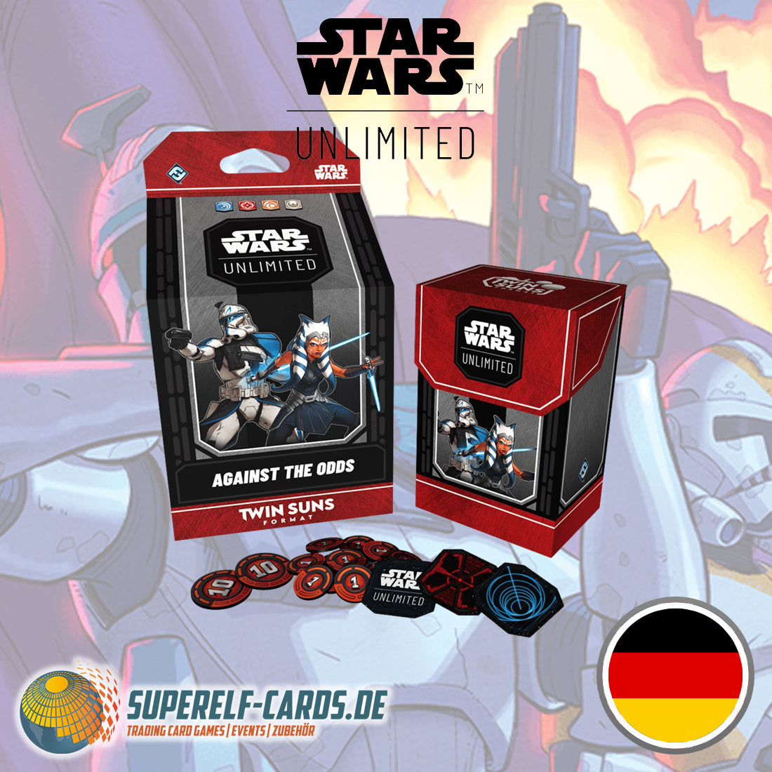 Star Wars: Unlimited - Twin Suns Deck DE / EN