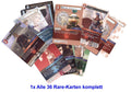 OPUS 10 - 1x Alle 36 Rare Karten komplett