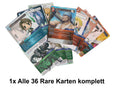 OPUS 21 - 1x Alle 36 Rare Karten komplett