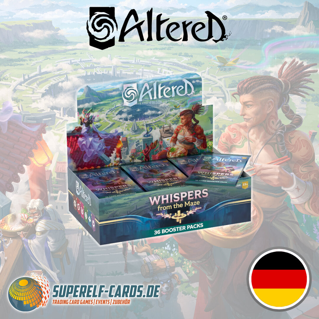 Altered Whispers from the Maze - Booster Display - Deutsch / Englisch