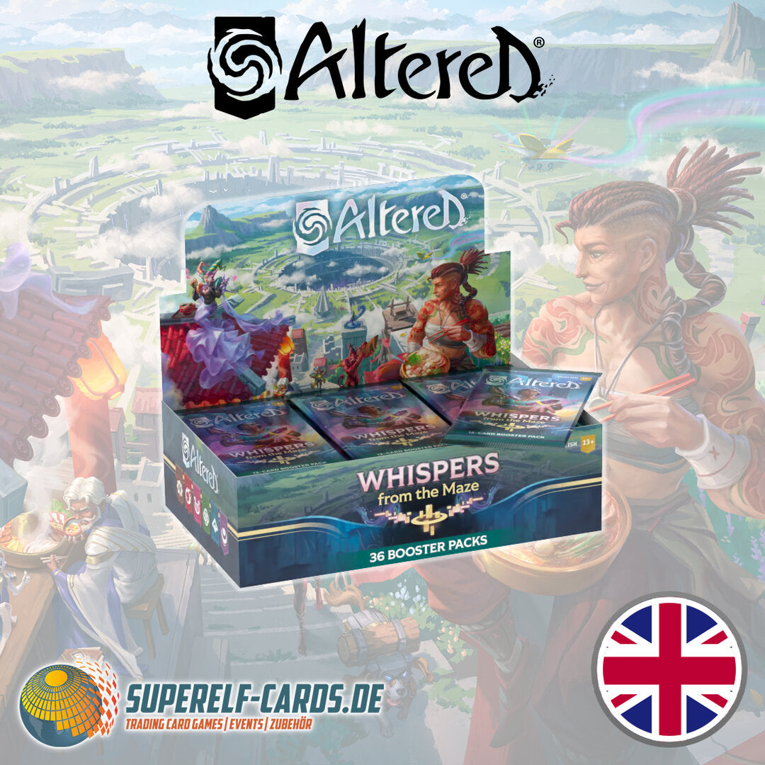 Altered Whispers from the Maze - Booster Display - Deutsch / Englisch