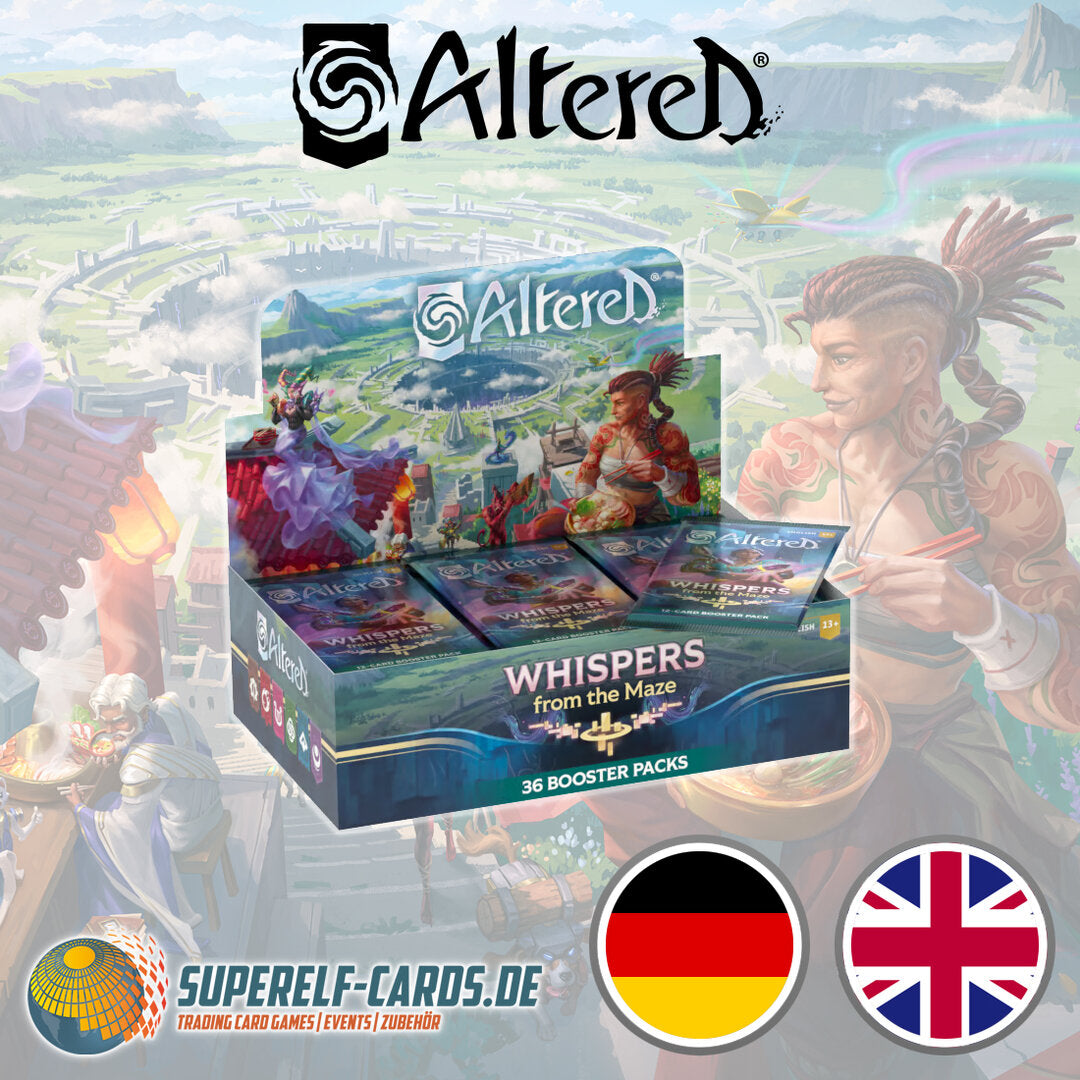 Altered Whispers from the Maze - Booster Display - Deutsch / Englisch