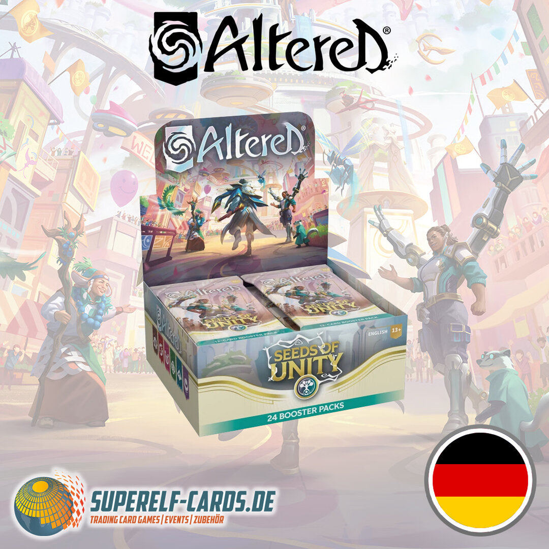 Altered - Seeds of Unity - Display mit 24 Booster Packs - Deutsch / Englisch