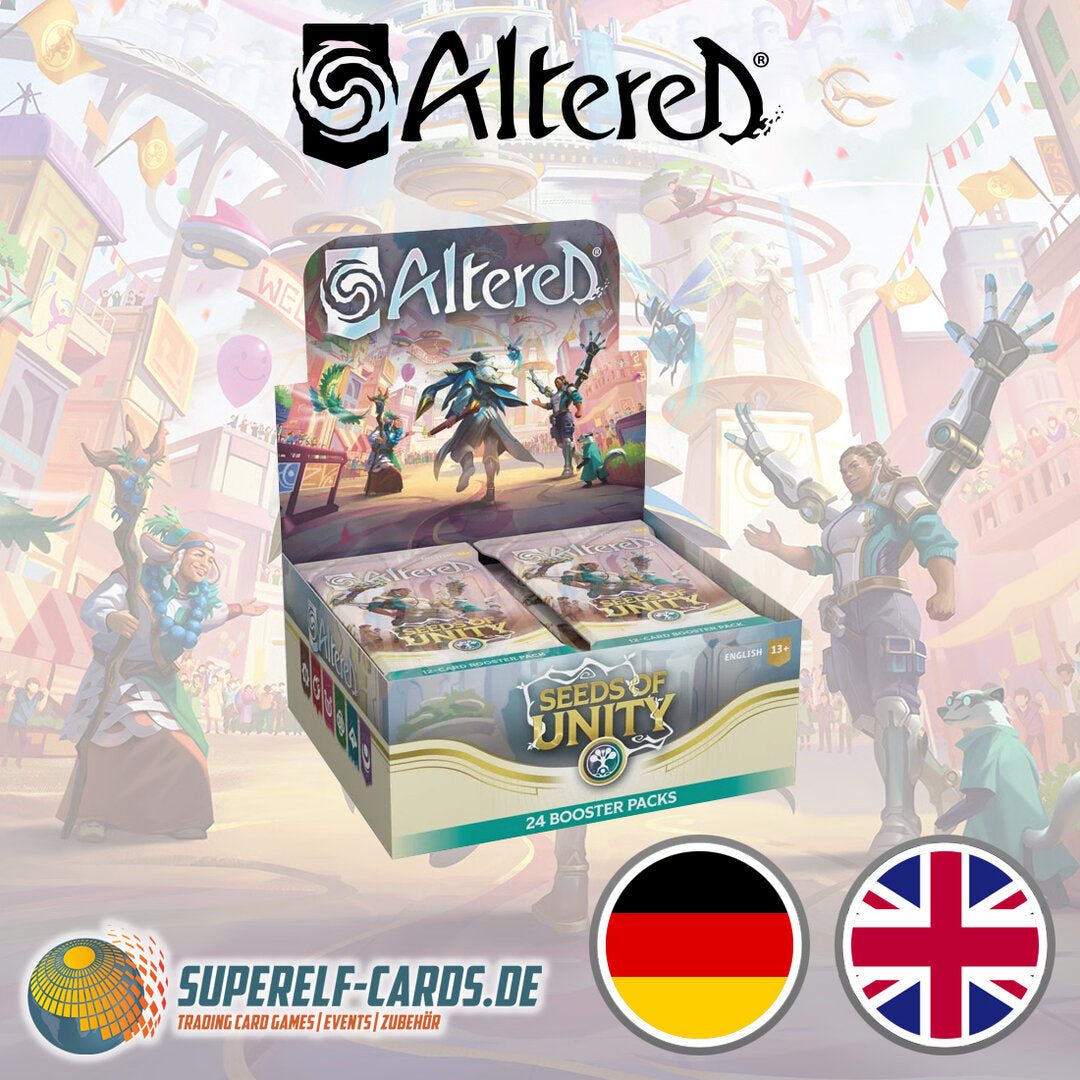Altered - Seeds of Unity - Display mit 24 Booster Packs - Deutsch / Englisch