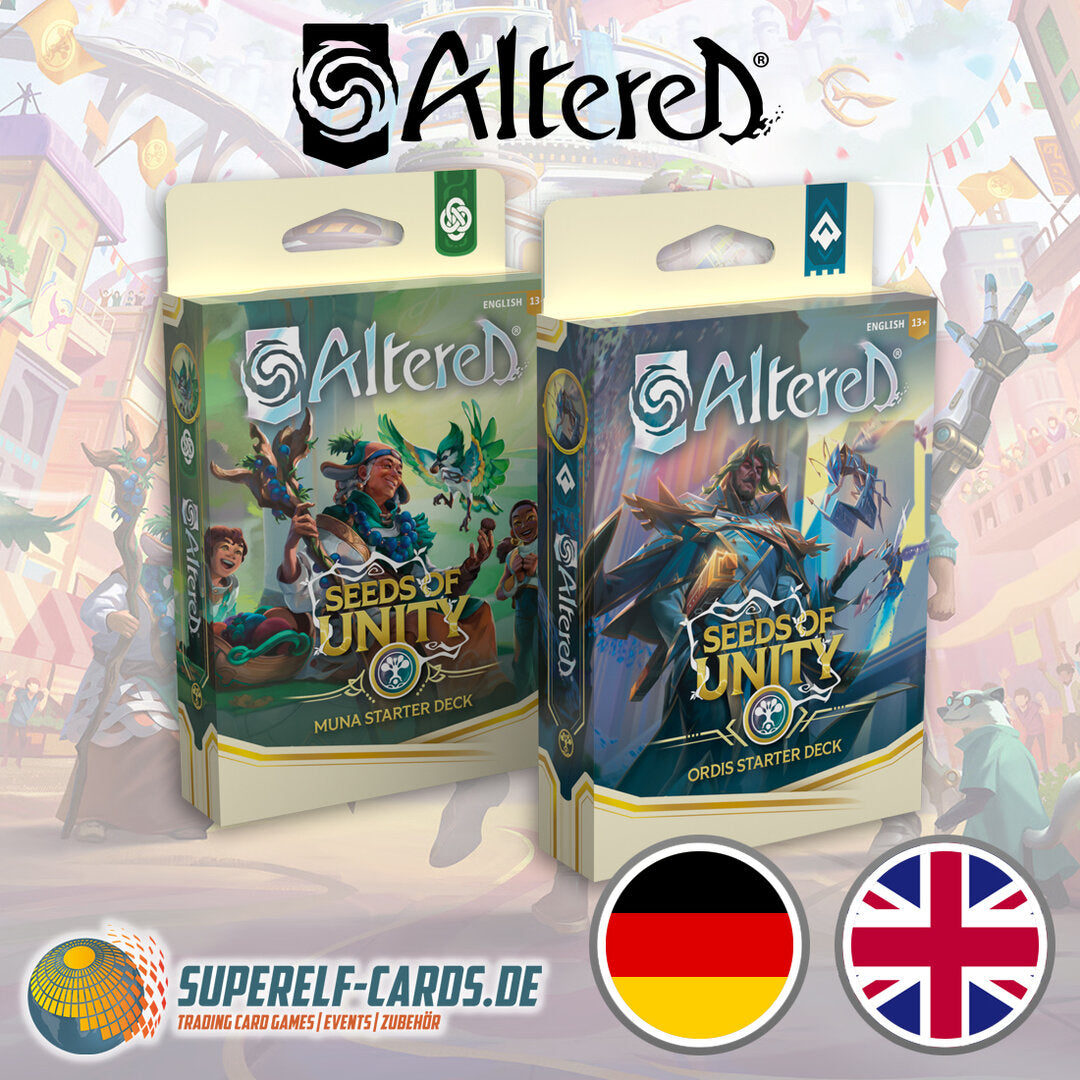 Altered - Seeds of Unity - Starter Deck Bundle - Deutsch / Englisch