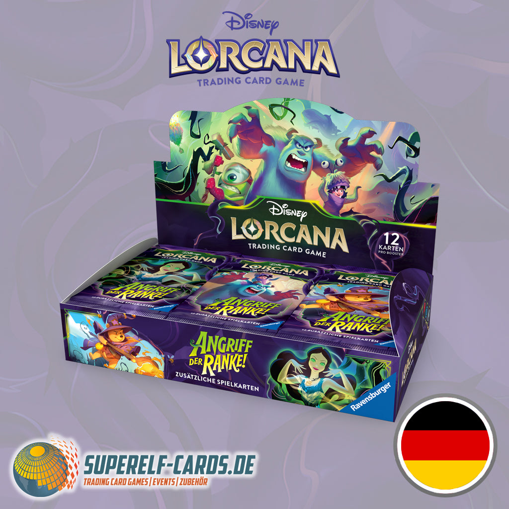 Disney Lorcana - Angriff der Ranke! - Display DE / EN