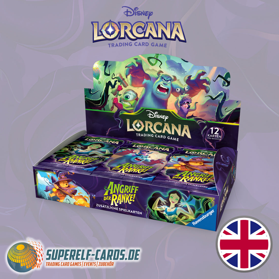 Disney Lorcana - Angriff der Ranke! - Display DE / EN
